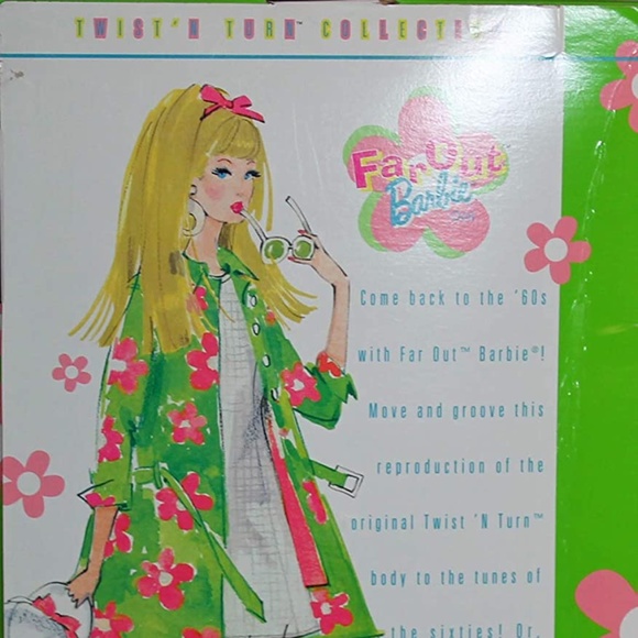 NIB Twist 'N Turn Collection Limited Edition Far Out Barbie Doll 1998 Mattel - Picture 4 of 5